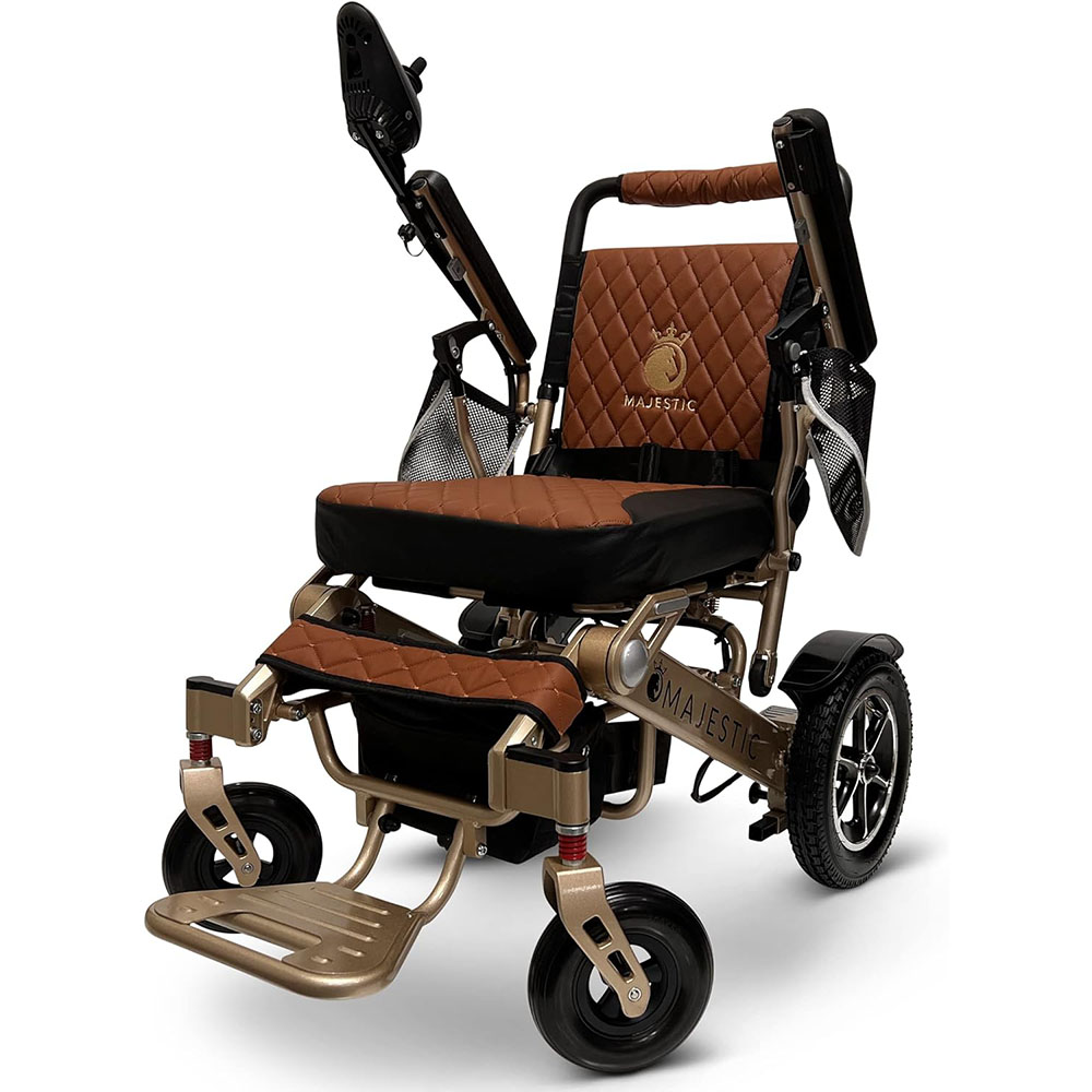 Majestic IQ-7000,Lightweight foldable electric wheelchair for the elderly, durable and ultra-light wheelchair