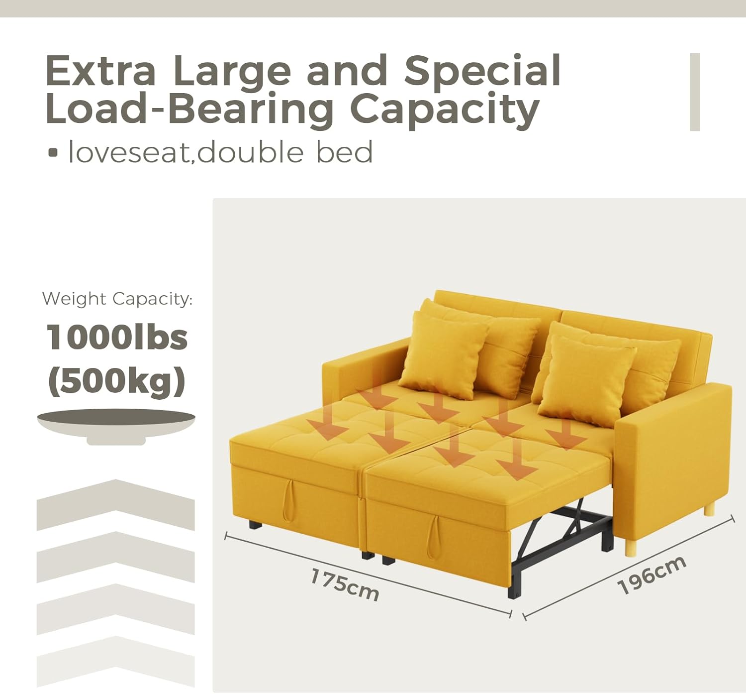 YODOLLA 3-in-1 Schlafsessel