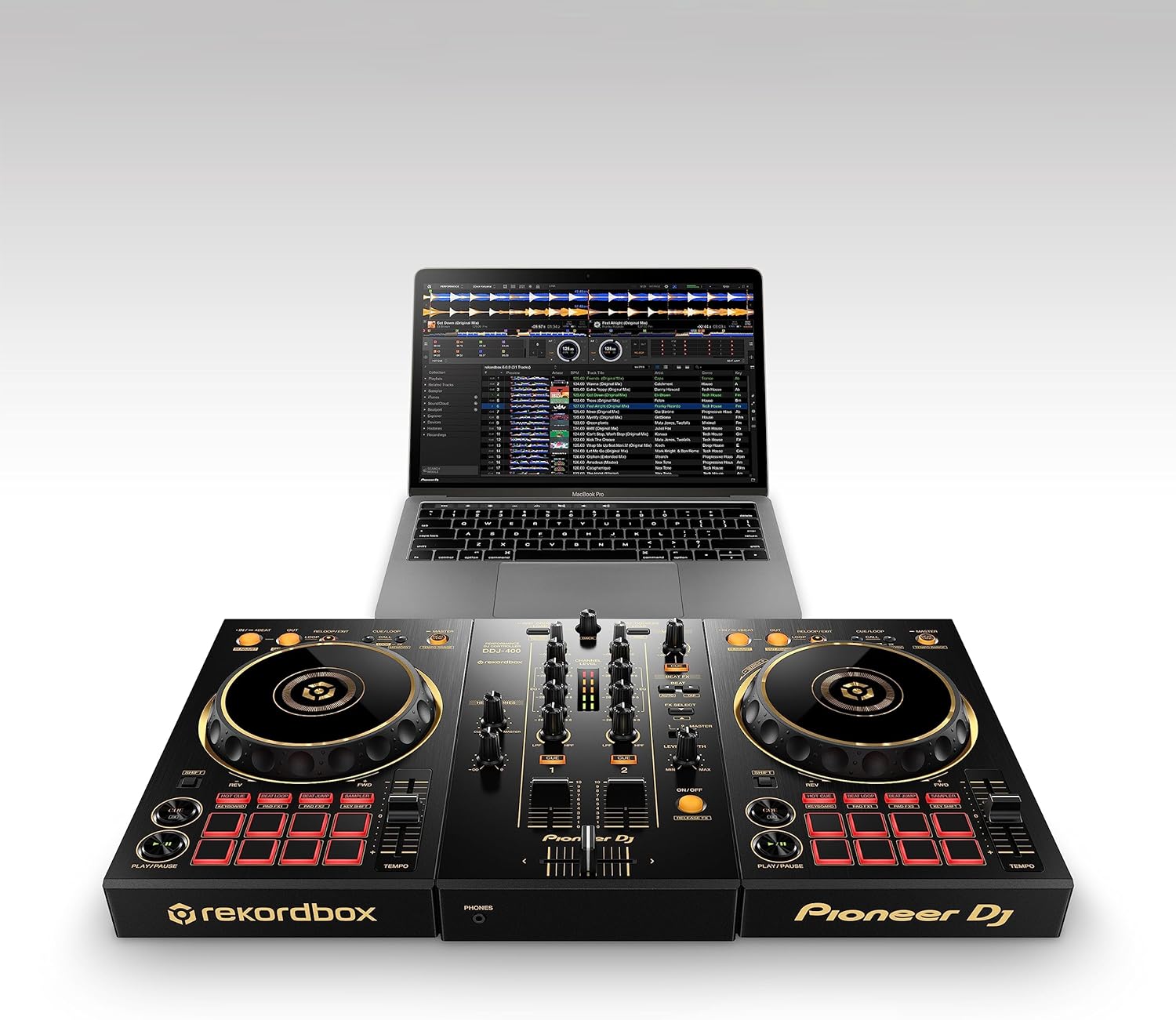 Pioneer DJ DDJ-400 2-Deck Rekordbox DJ Controller-Discount