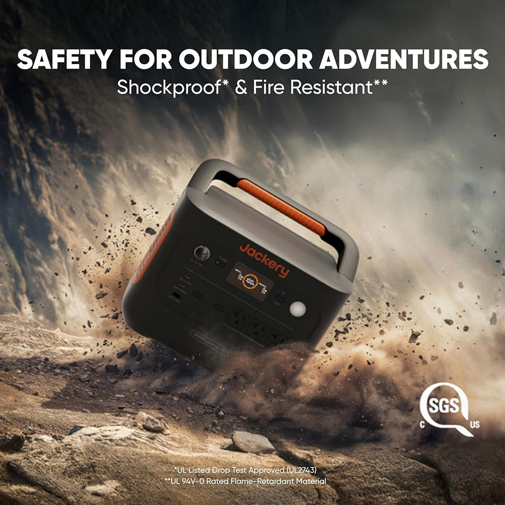 Jackery Solar Generator 1000 v2 with 200W Solar Panel(2024 New)