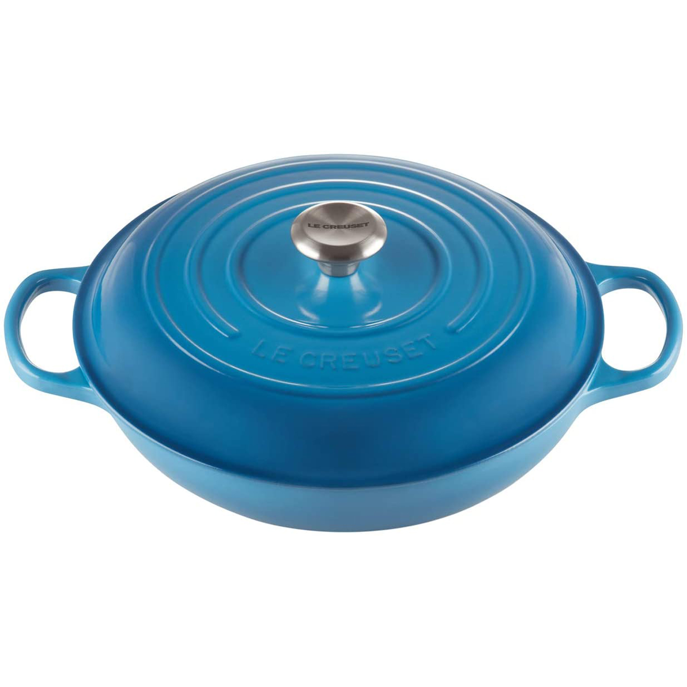 Le Creuset Shallow Casserole/Braiser With Lid, 26 cm, 2 Litres