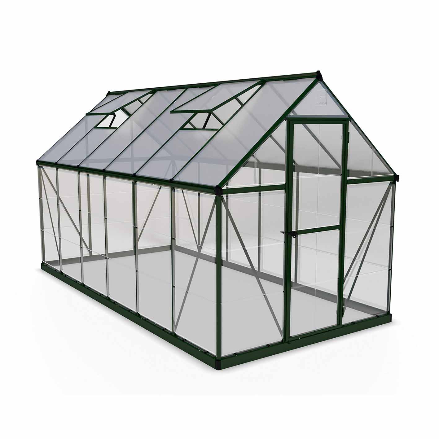 Palram Canopia Hybrid Greenhouse 6x12 Green