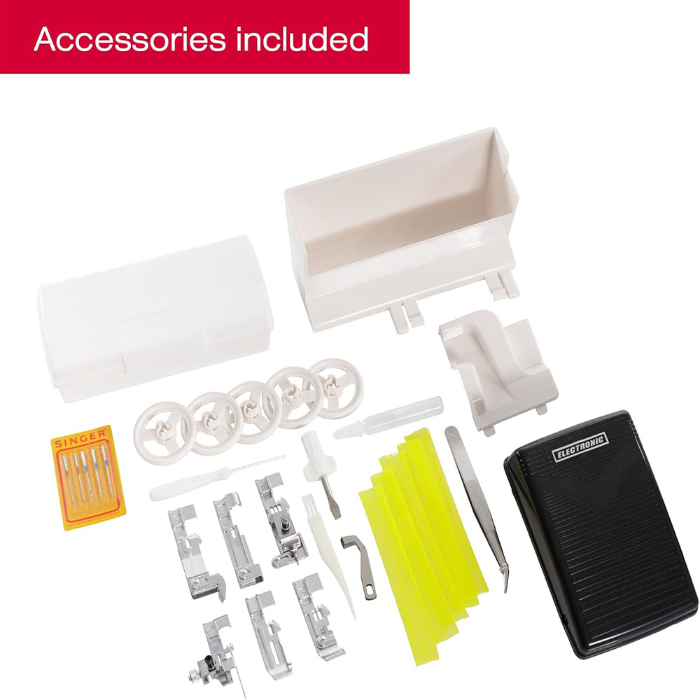 SINGER Professional 14T968DC Heavy-Duty Metal Frame Serger Overlock and Accessory Kit