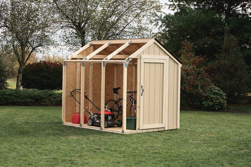 【Storage Shed】2x4basics Shed Kit with Peak Roof